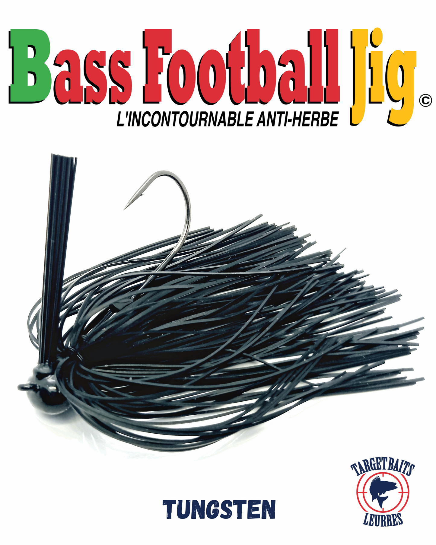 Bass Football Jig 3/8 oz