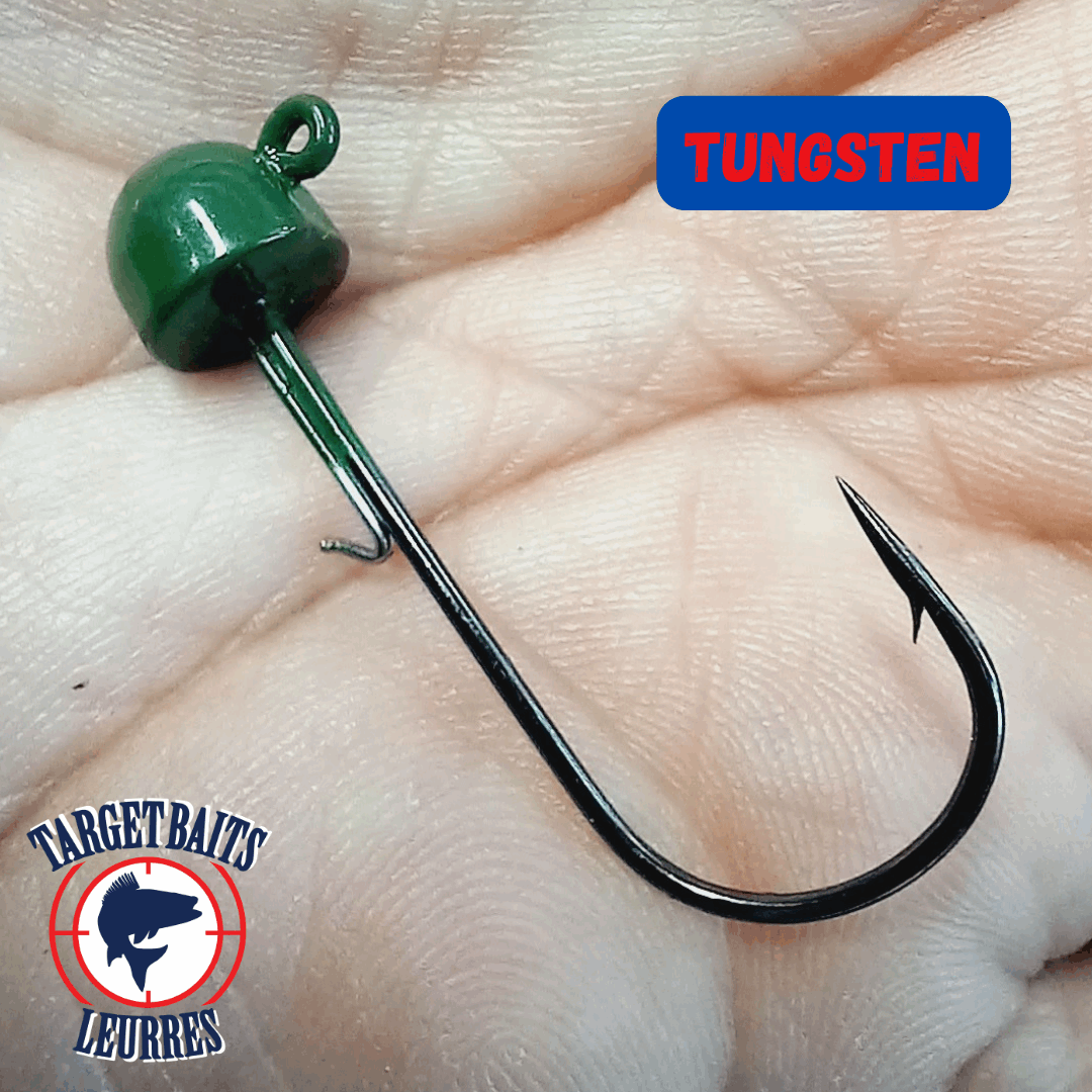 Tungsten jig head – Target Baits Leurres