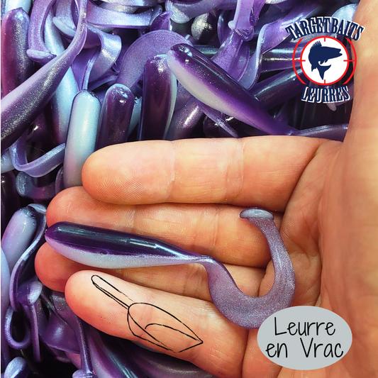 Paddle Curly Baits 3" Vrac