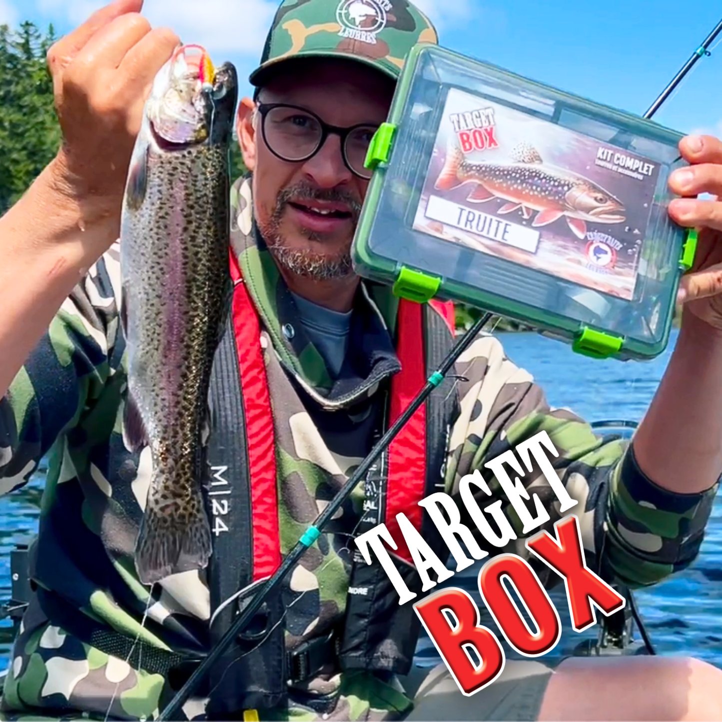 TARGET BOX - TRUITE MOUCHETÉ