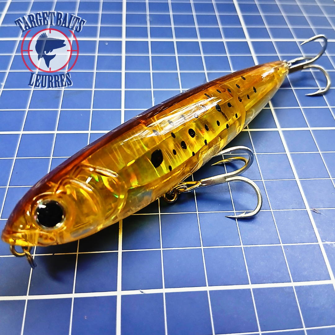 Pencil Topwater 3D Torpil 4"