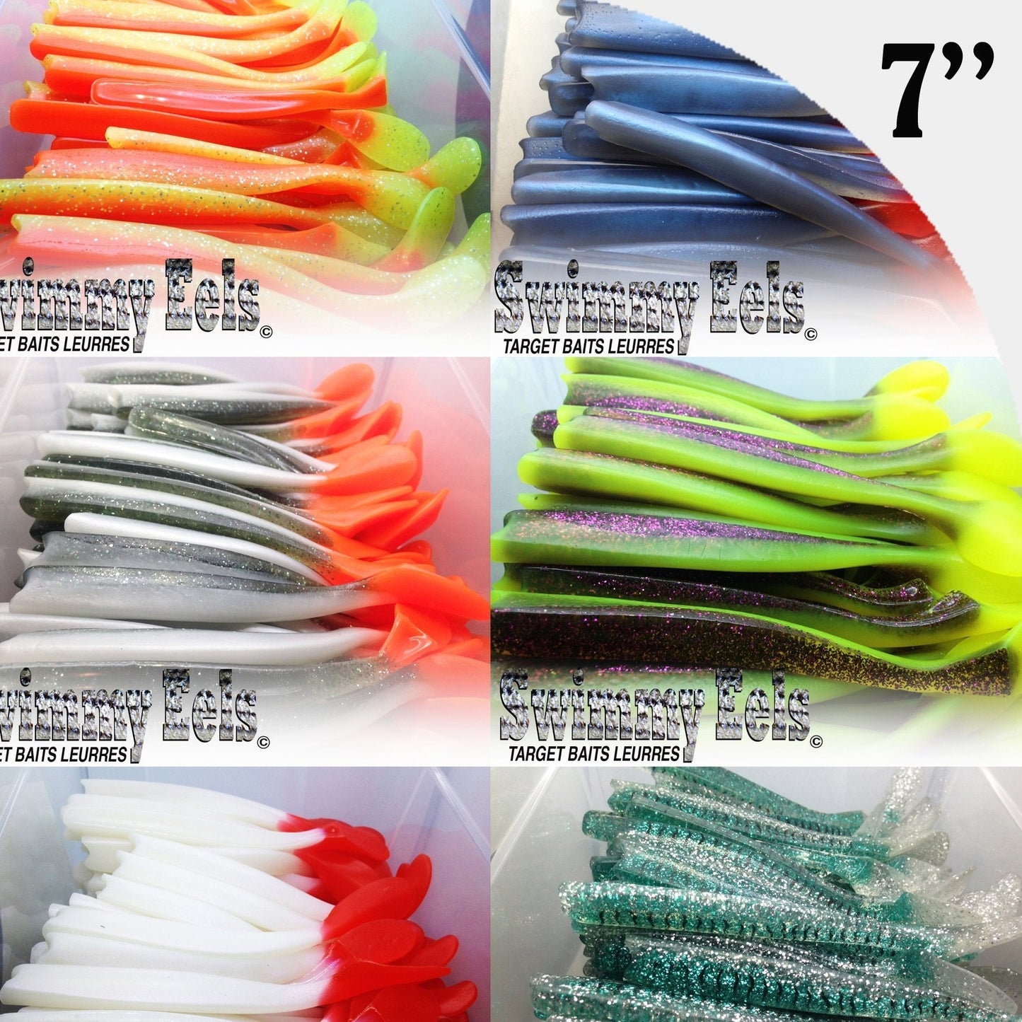 Swimmy Eel 7" Vrac