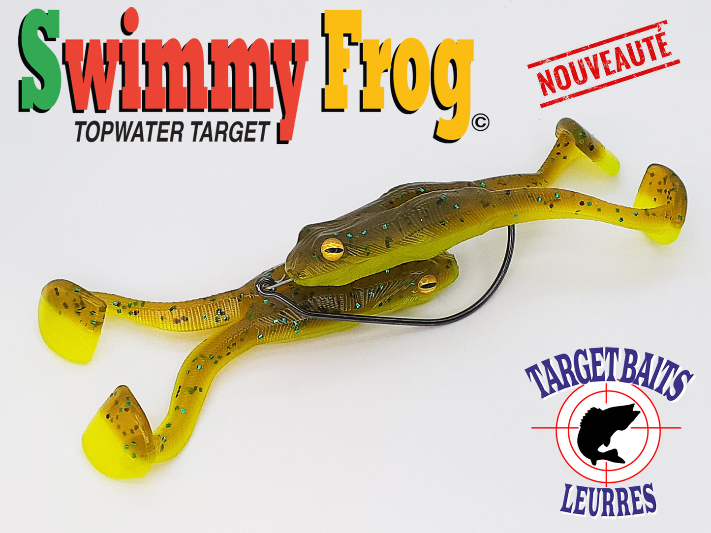 Swimmy Frog 4"- Combo