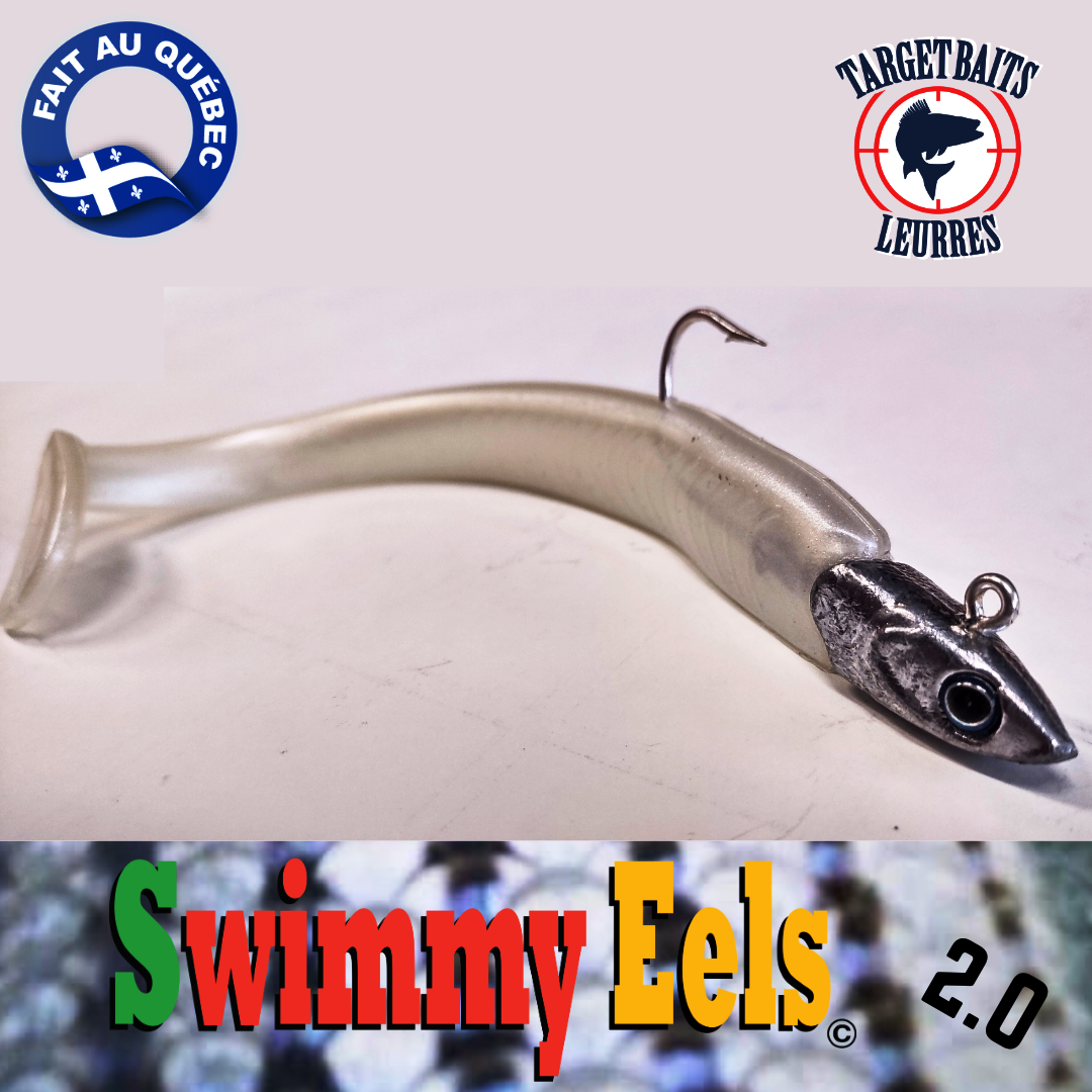 Swimmy Eel 5.5" (2.0) avec tête de Jig