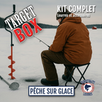 Complete ice fishing lure kit for Quebec