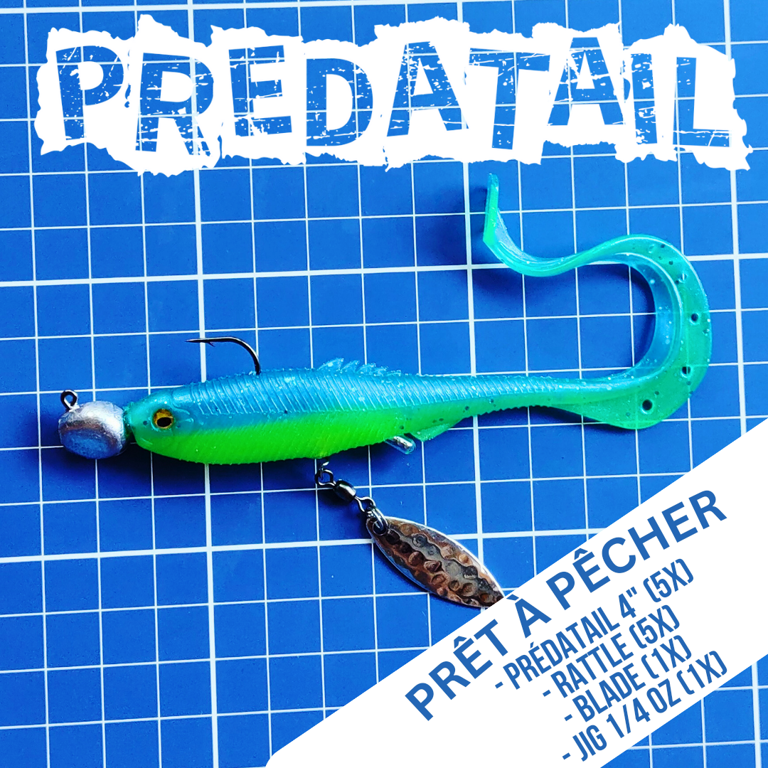 Predatail 4 PRÊT À PÊCHER – Target Baits Leurres