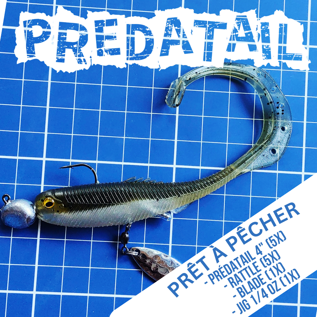 Predatail 4" PRÊT À PÊCHER