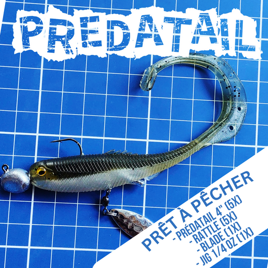 Predatail 4" PRÊT À PÊCHER