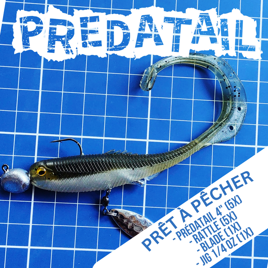 Predatail 4" PRÊT À PÊCHER