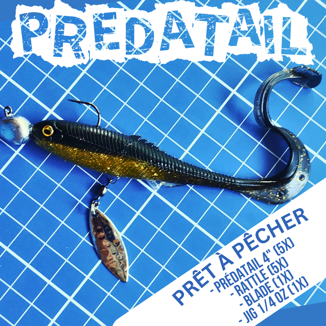 Predatail 4" PRÊT À PÊCHER