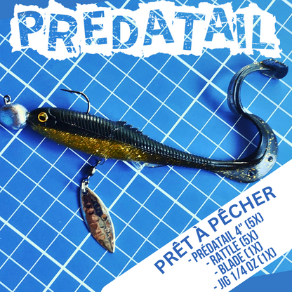 Predatail 4" PRÊT À PÊCHER