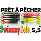 Swimmy Eel 5.5" (Prêt à Pêcher)