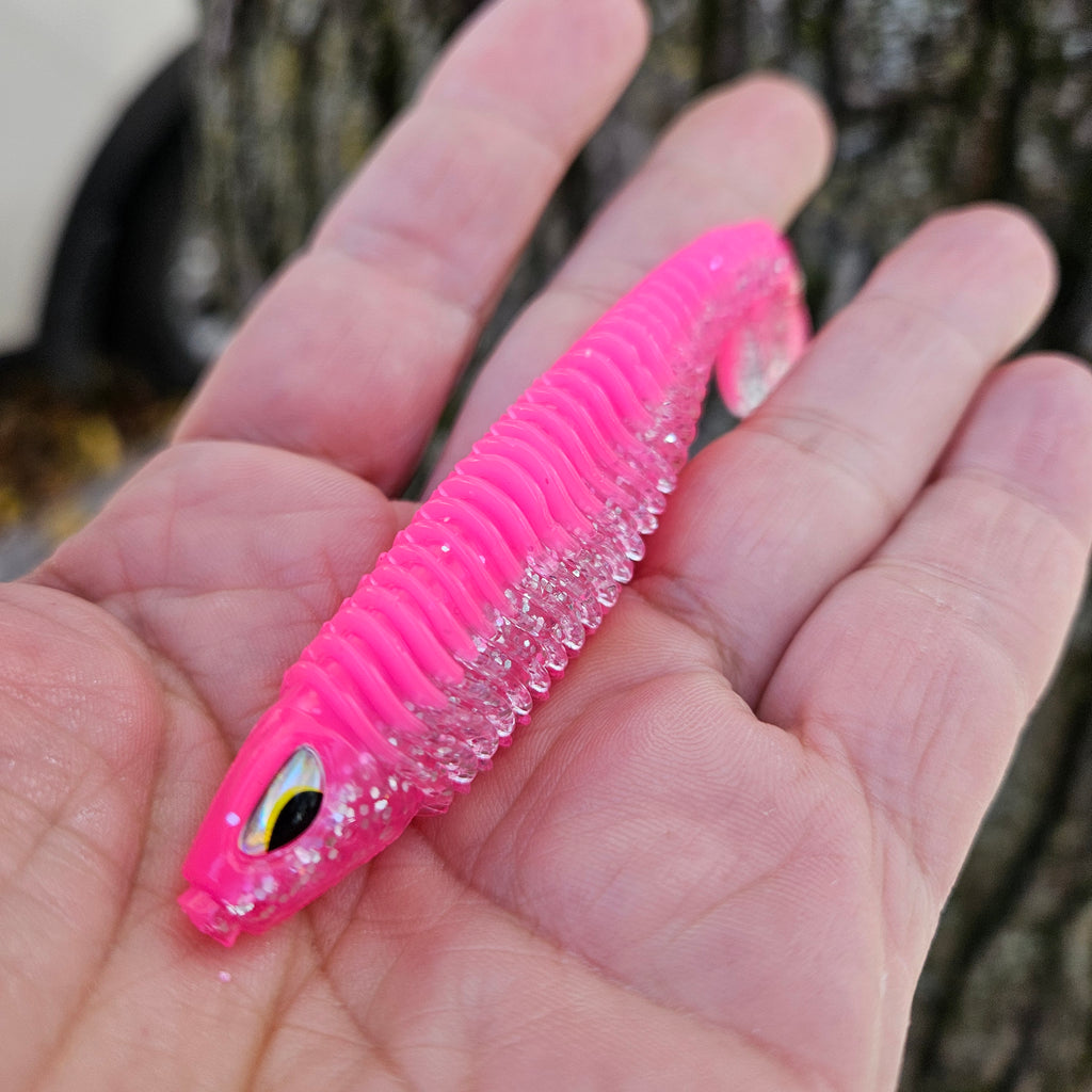 leurre atomic gobies goby rose doré et truite grise touladi