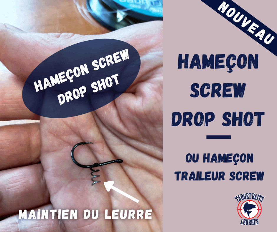 Hameçon Drop Shot Screw