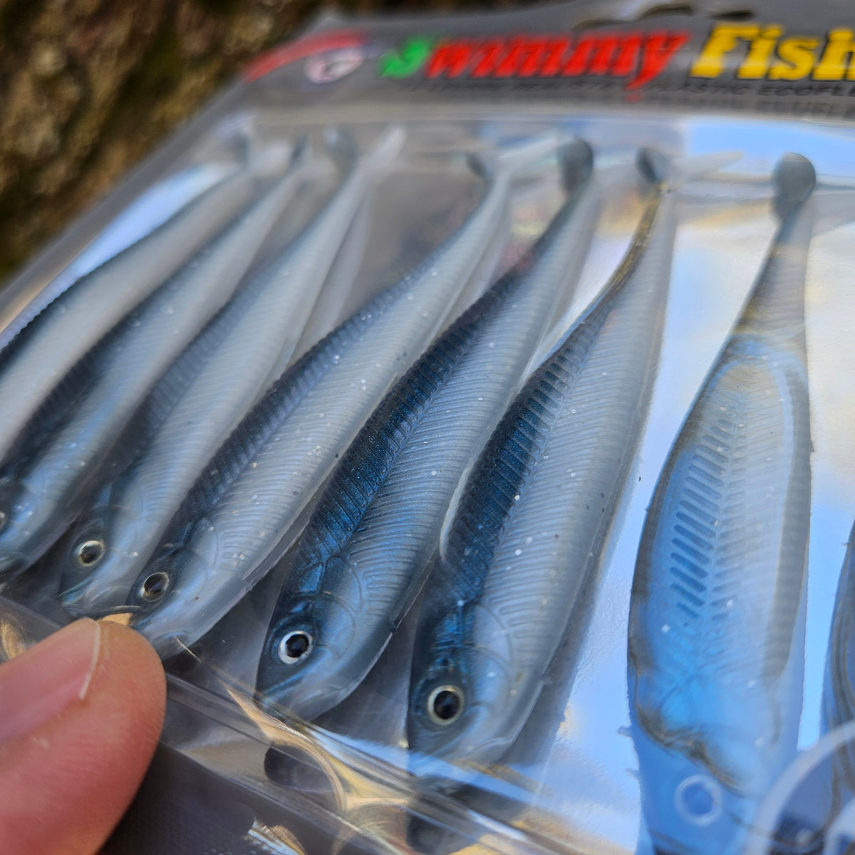 swimmy fish 3.5 pouces dos bleu