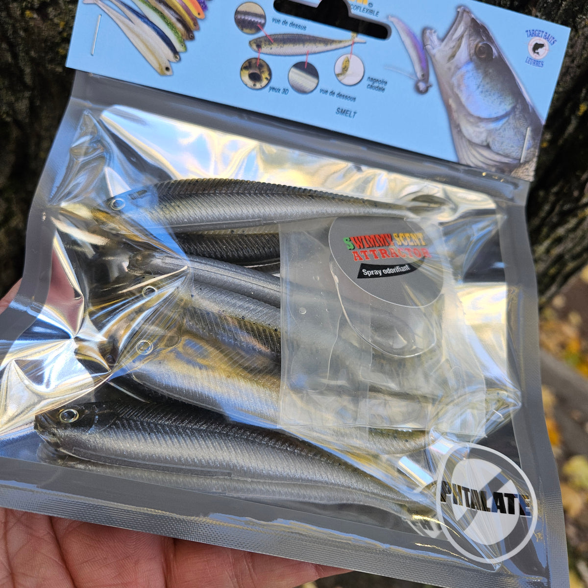 swimmy fish scent attractant grande taille smelt