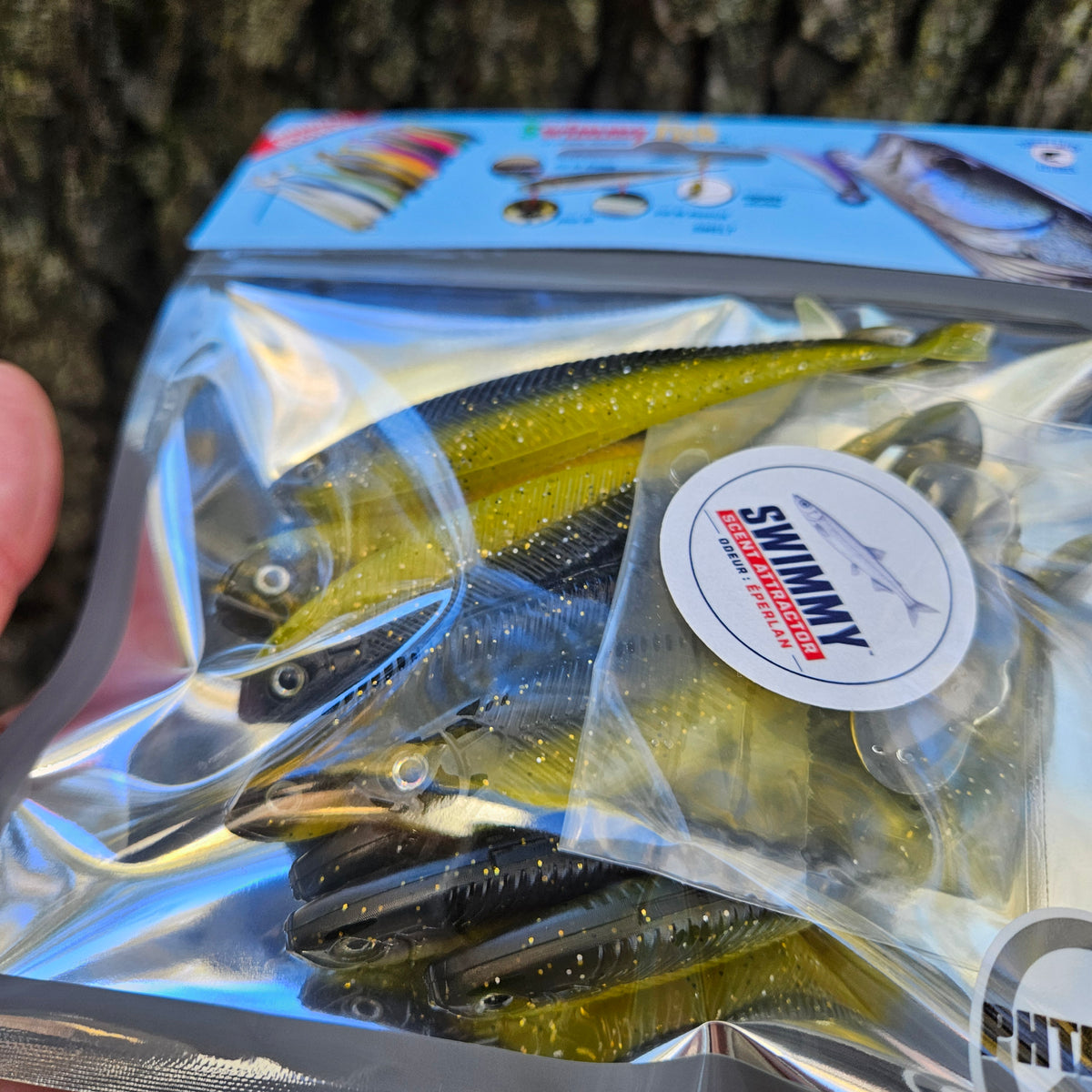 swimmy fish scent attractant grande taille baby walleye