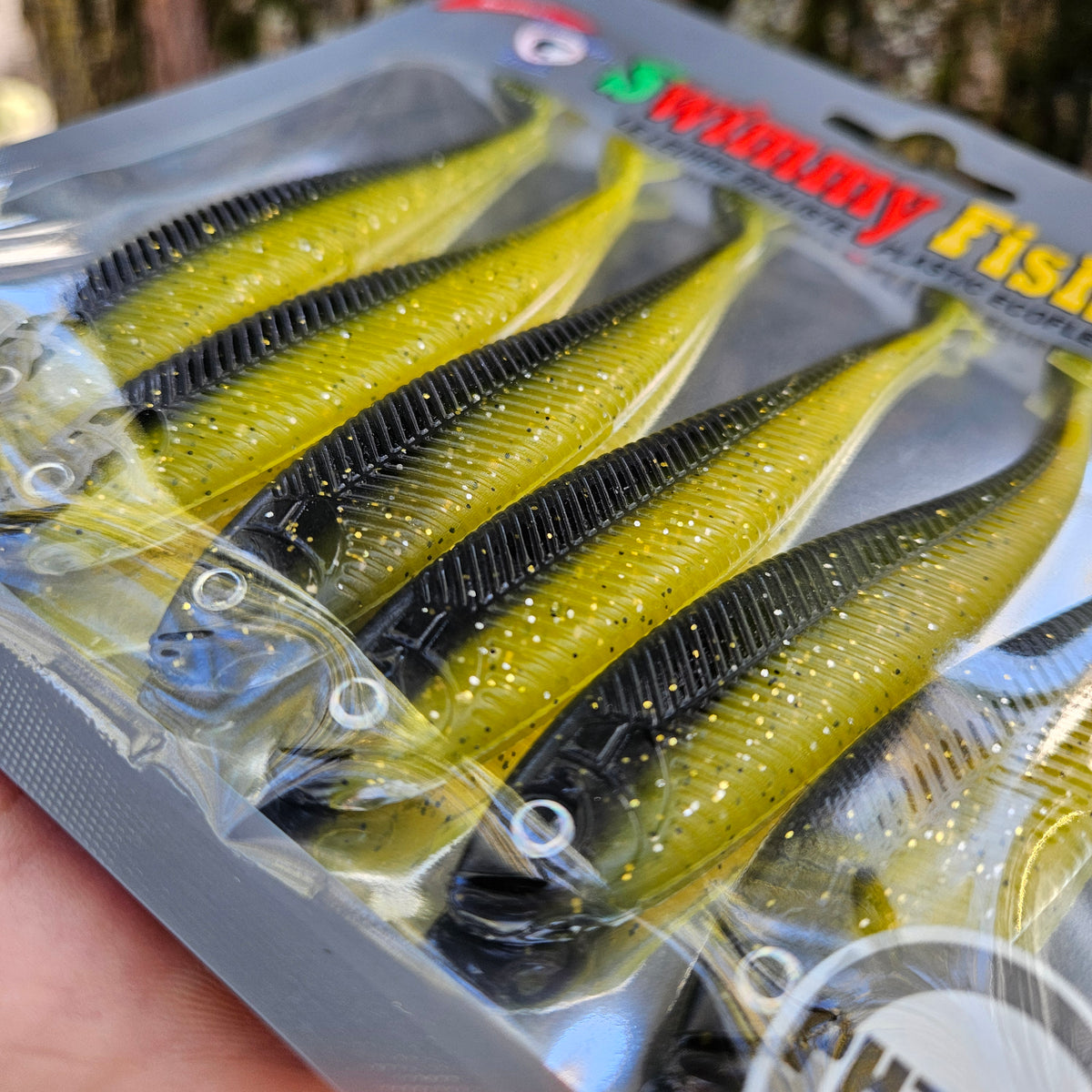 swimmy fish 4.5 target baits leurres baby walleye