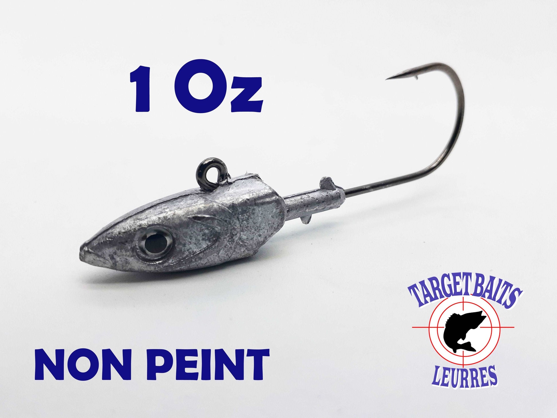 Eel Jig 1 oz - Non Peint