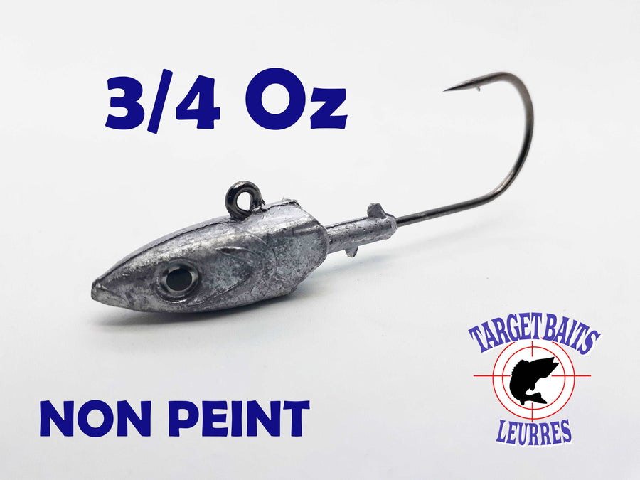 Eel Jig 3/4 oz - Non Peint