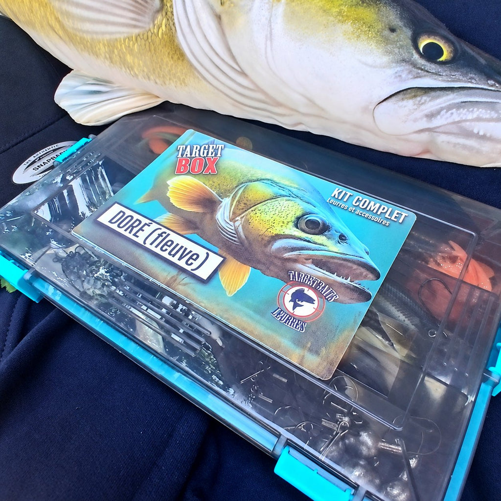 Target Box Doré Fleuve fermée sous une illustration de doré.