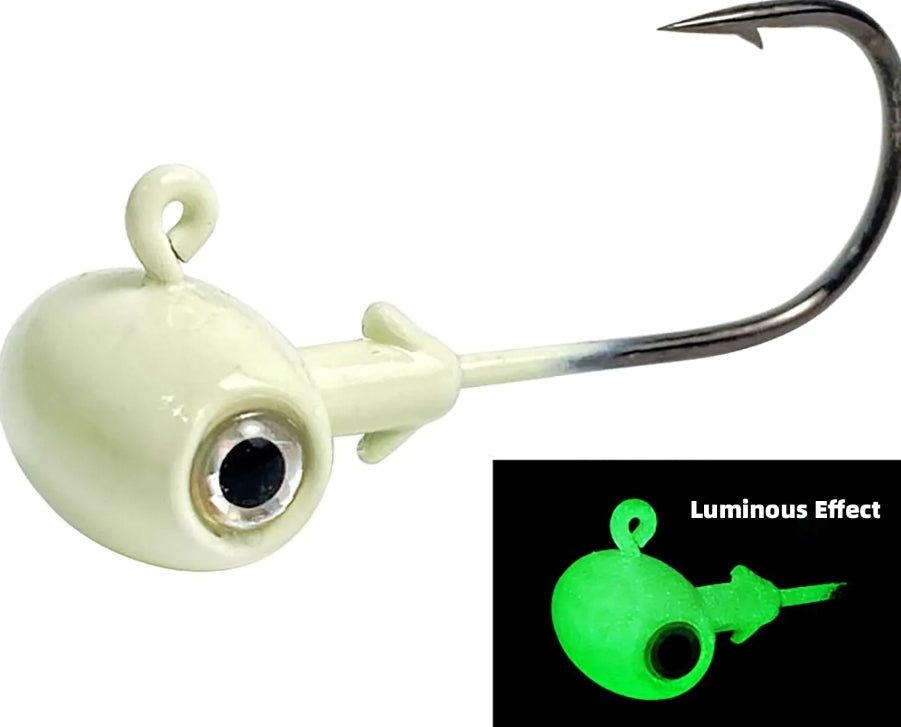Tête de Jig Olive Eyes 3D