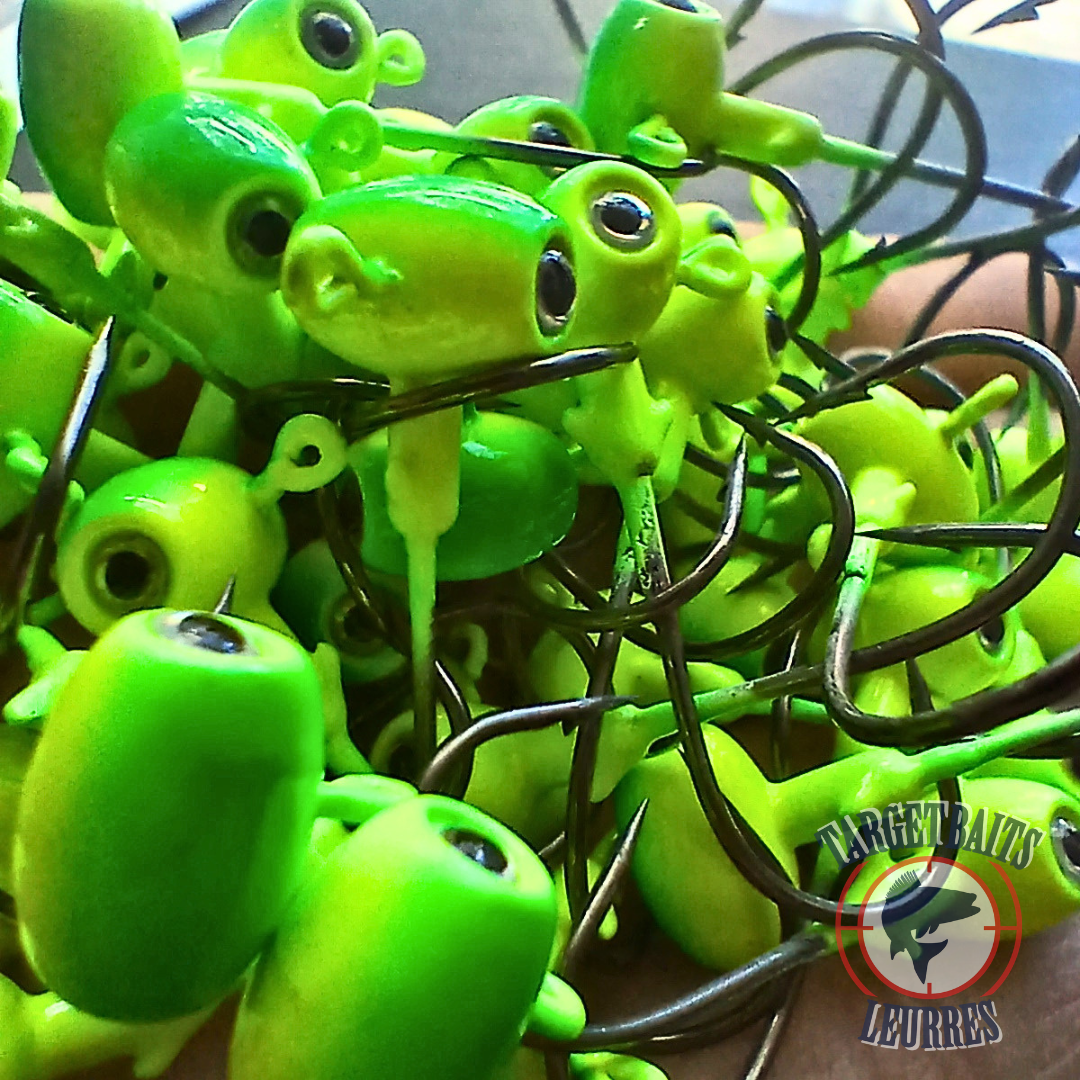 Tête Olive Eyes 3D