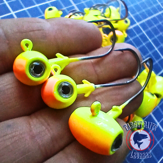 Tête Olive Eyes 3D