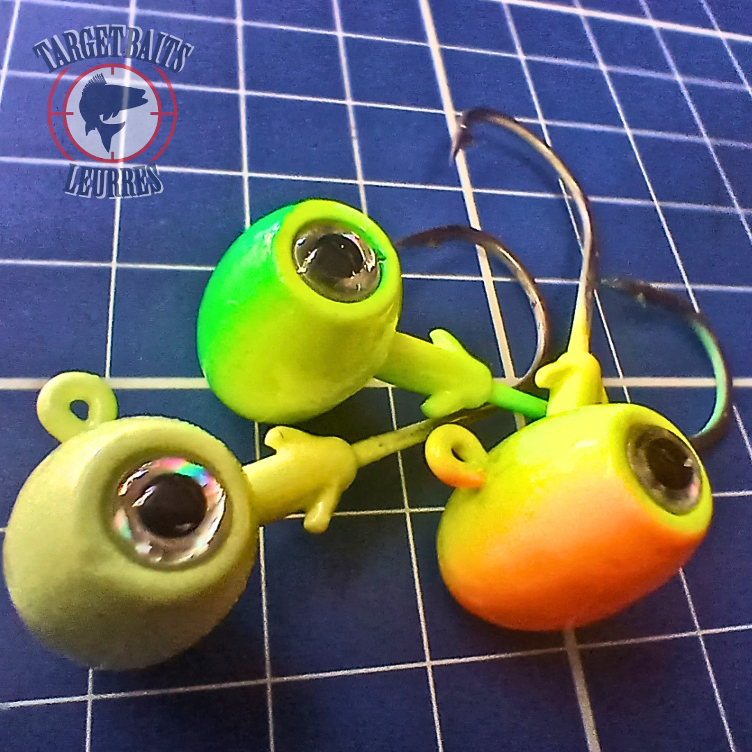 Tête Olive Eyes 3D
