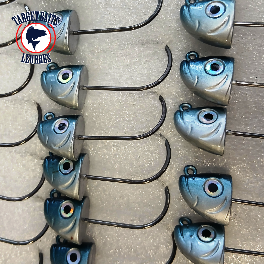 Tête de Jig Shad 3D - Vrac