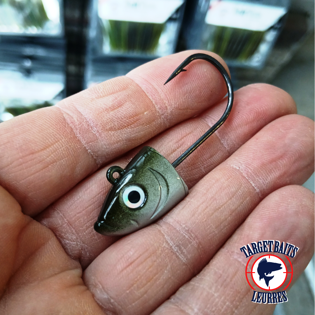Tête de Jig Shad 3D - Vrac