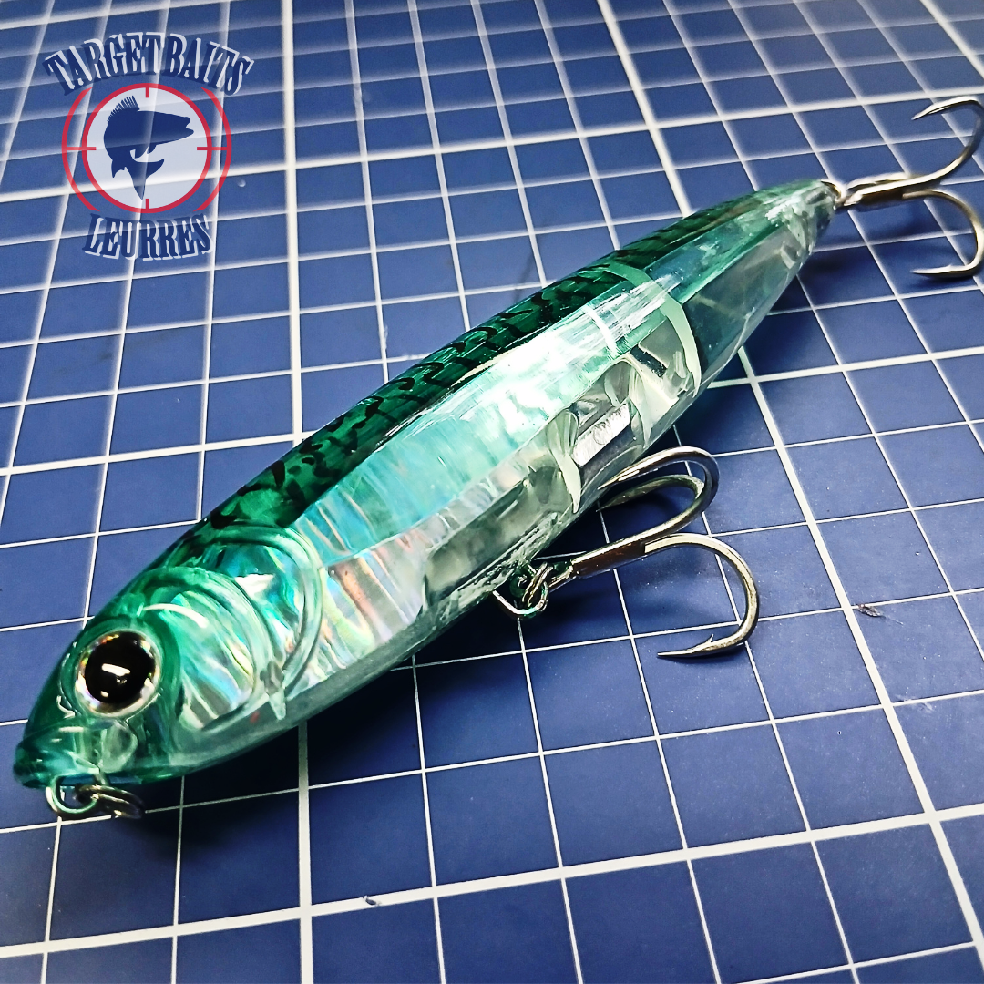 Pencil Topwater 3D Torpil 4"
