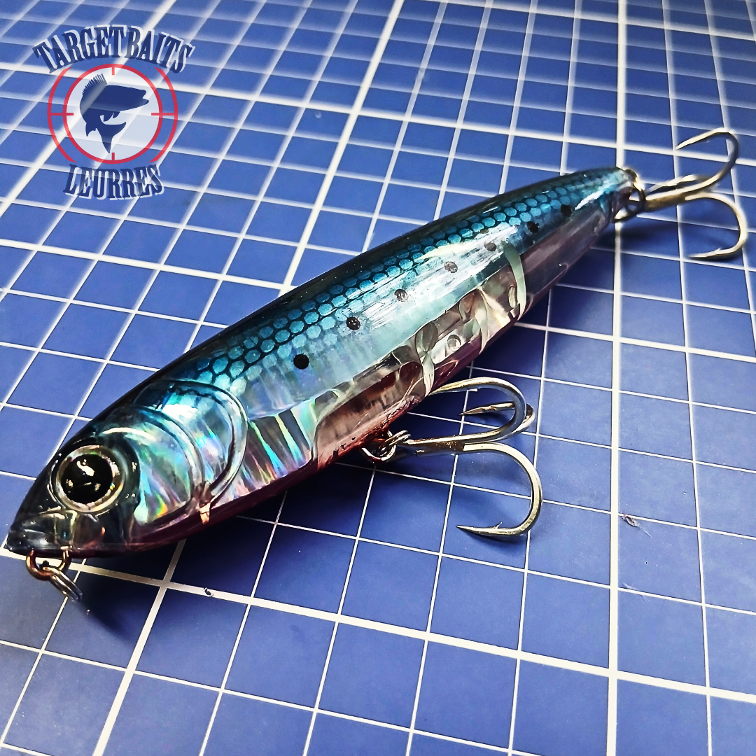 Pencil Topwater 3D Torpil 4"