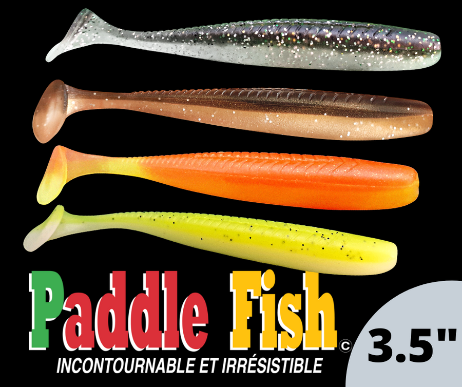 Paddle Fish 3.5" + Attractant