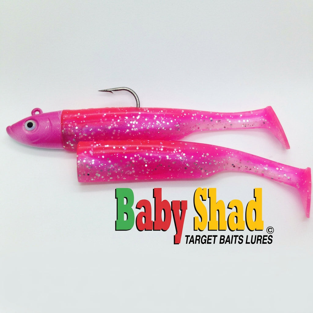 Mini Baby Shad in Bubble Gum Pink