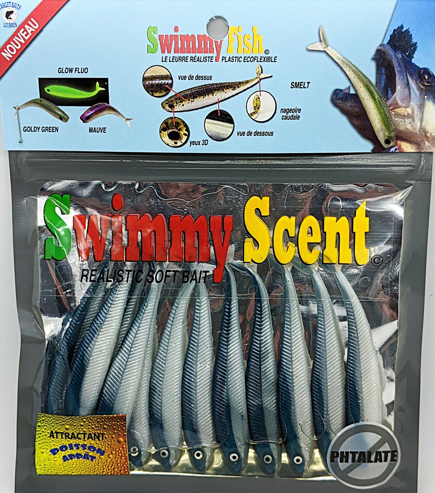 Swimmy Fish Scent 3.5"