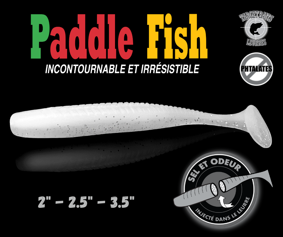 Paddle Fish 3.5" + Attractant