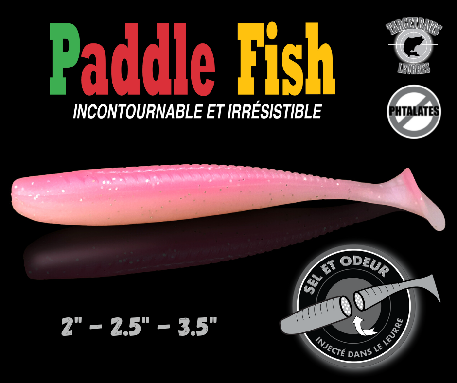 Paddle Fish 3.5" + Attractant