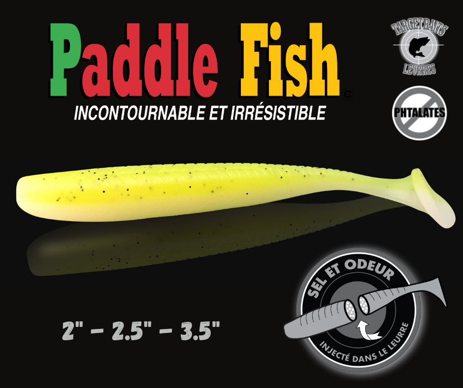 Paddle Fish 3.5" + Attractant