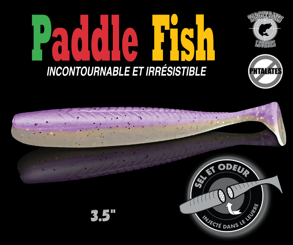 Paddle Fish 3.5" + Attractant