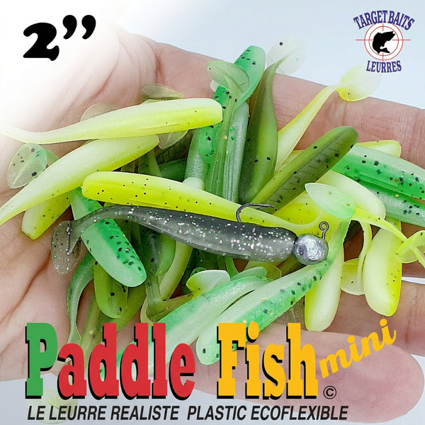 Paddle Fish Mini 2" + Attractant