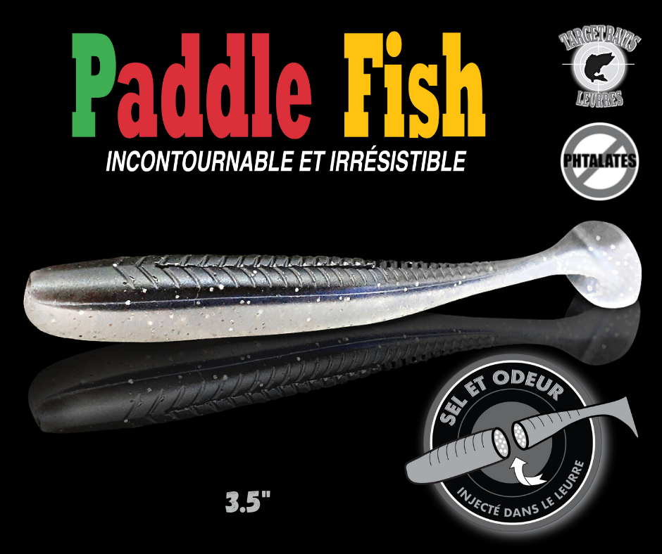 Paddle Fish 3.5" + Attractant