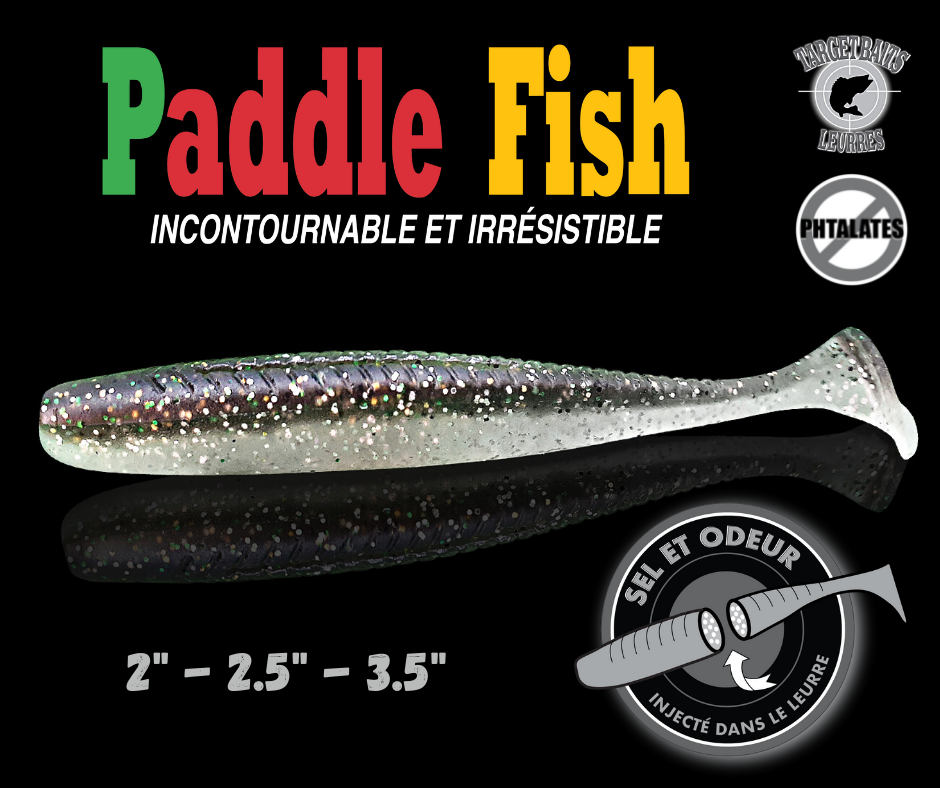 Paddle Fish 3.5" + Attractant