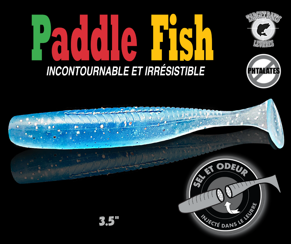 Paddle Fish 3.5" + Attractant