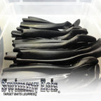 Leurre souple Swimmy Eel 7 Vrac, NOIR.