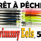 Swimmy Eel 5.5" (Prêt à Pêcher)